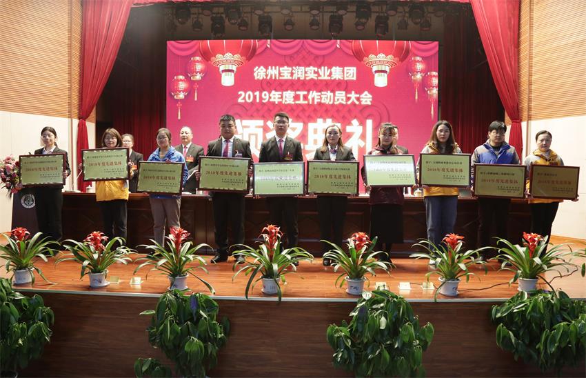 华体育网页版登录入口_华体育（中国）2019年度工作动员大会---集团公司领导为先进单位和先进个人代表颁奖