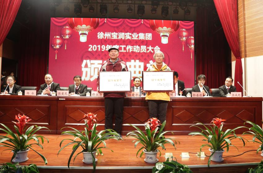 华体育网页版登录入口_华体育（中国）2019年度工作动员大会---集团公司领导为先进单位和先进个人代表颁奖